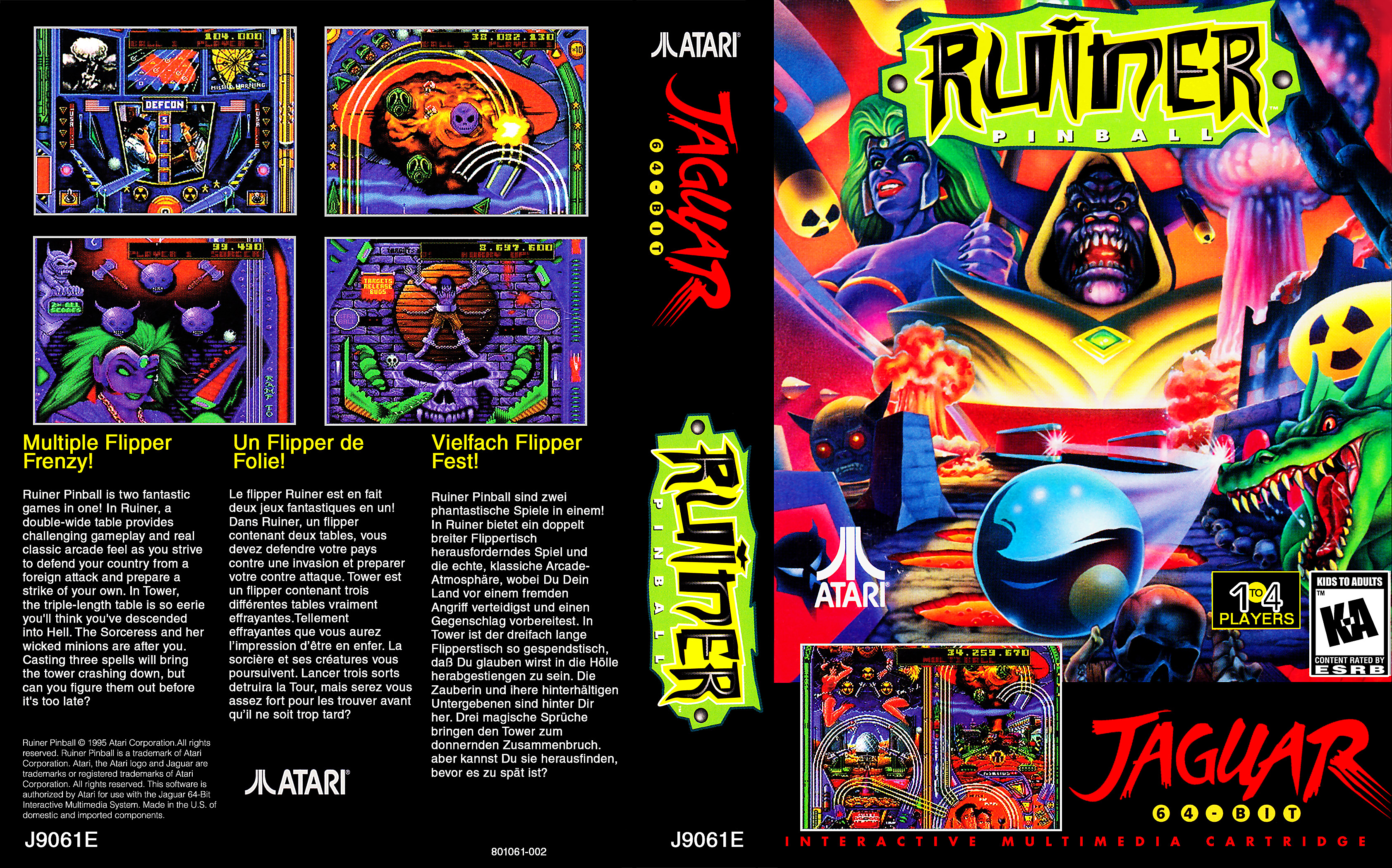 Ruiner Pinball (Atari Jaguar) (gamerip) (1995) MP3